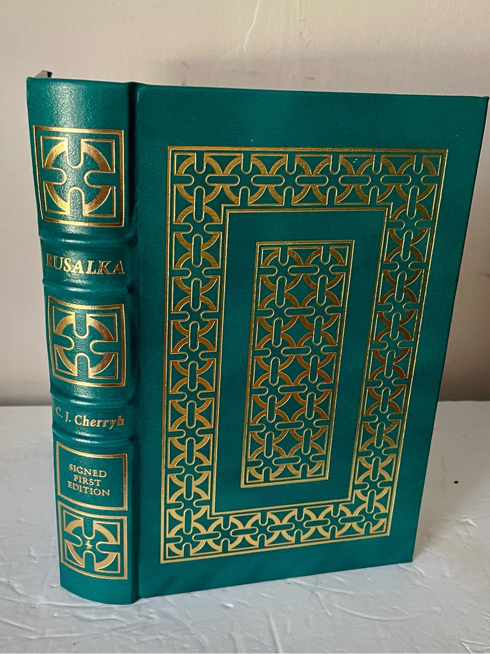 Easton Press RUSALKA By C. J. Cherryh SIGNED First Edition  1989 Leather Bound